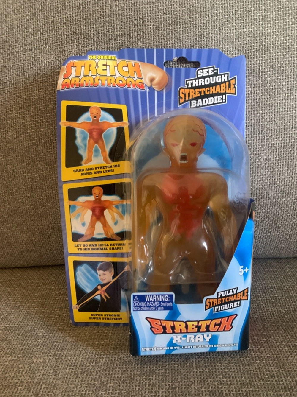 The Original Stretch Armstrong X-Ray Action Figure New Sealed Package